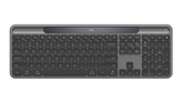 Signature Slim Solar+ wireless keyboard K980 - Graphite - English US (QWERTY)