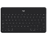 Keys-To-Go - Black Keyboard with White iPhone Stand - English US (QWERTY)